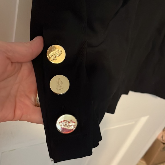 NEW Ralph Lauren black dress size XL. E#641 - Picture 5 of 9